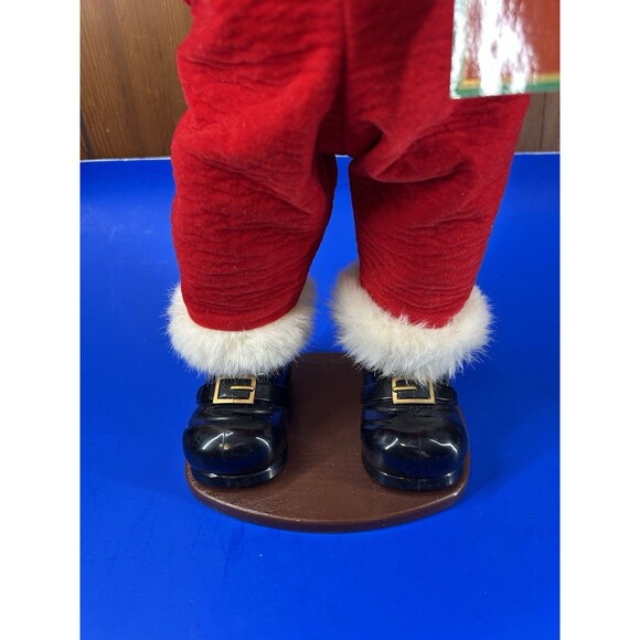 Santa Collectables Vintage Christmas 1998 Jingle Bell Rock Dancing 16" Santa - Picture 5 of 15